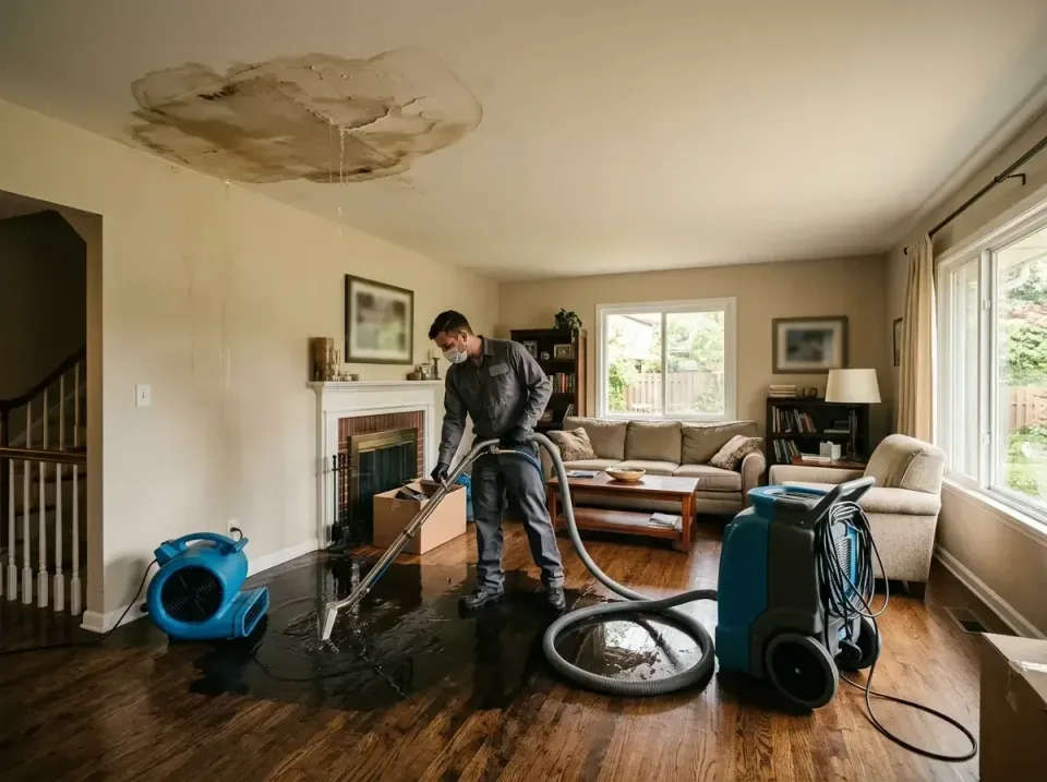 attic-pipe-burst-ceiling-drip-008 — frequently asked questions, Water Damage Restoration & Carpet Care in Virginia, MN